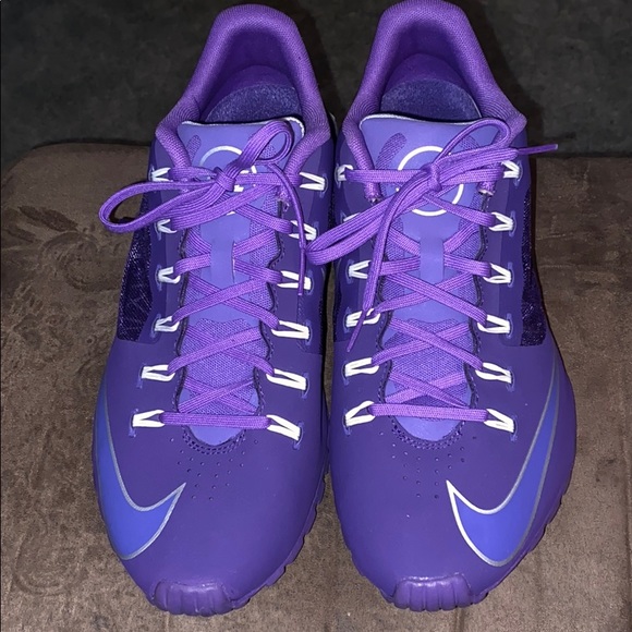 purple nike shocks